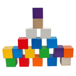 Кубики цветные (18 шт.) (RNToys)  